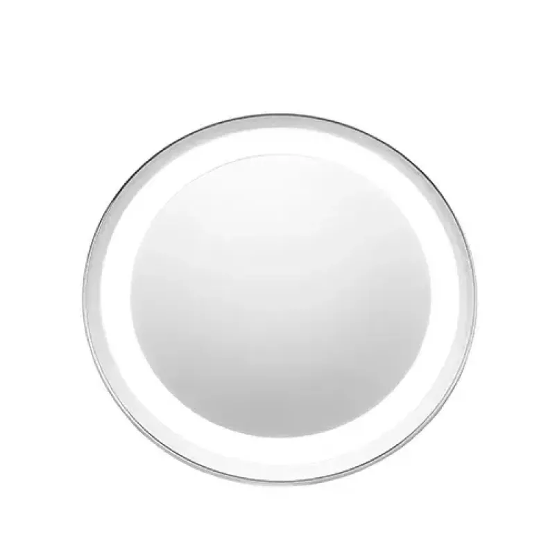 Makeup Mirror Freestanding Round Valge Adler AD 2168