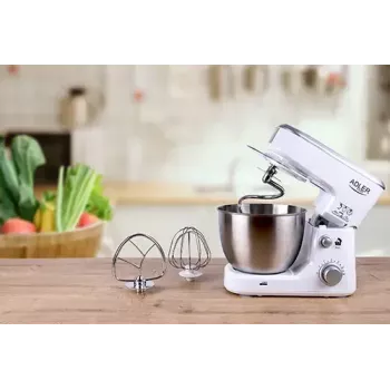 Köögikombain Adler AD 4216, 500 W, 4 L roostevabast terasest kauss, valge