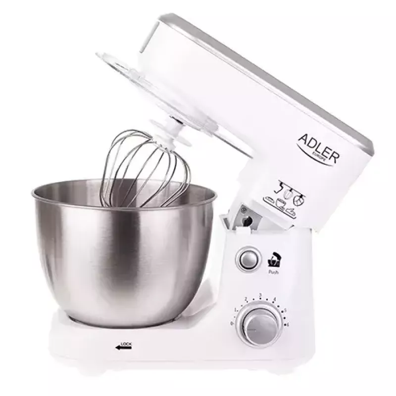 Köögikombain Adler AD 4216, 500 W, 4 L roostevabast terasest kauss, valge