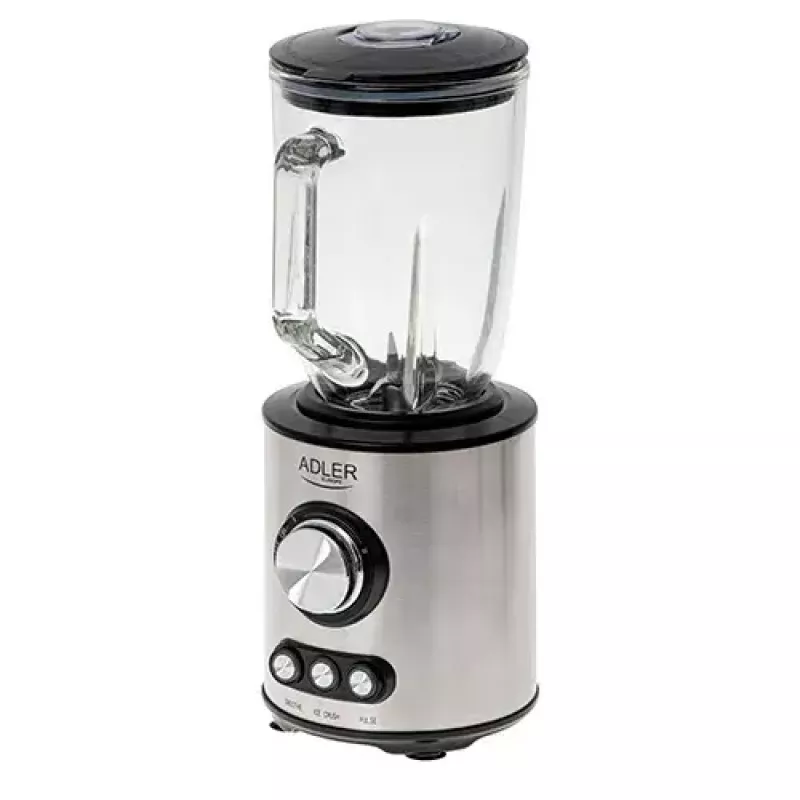 Lauapealne blender Adler AD 4078 Must Roostevaba teras Läbipaistev