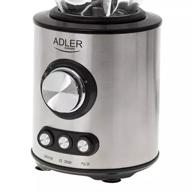 Lauapealne blender Adler AD 4078 Must Roostevaba teras Läbipaistev