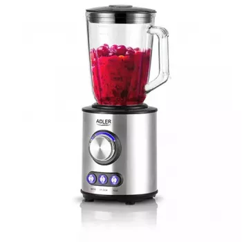 Lauapealne blender Adler AD 4078 Must Roostevaba teras Läbipaistev