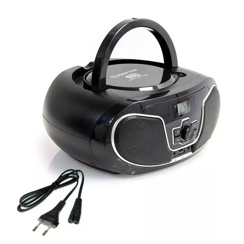 Kaasaskantav boombox MANTA BBX007 Bluetooth 5.0, FM-raadio (87,5–108 MHz), LCD, teleskoopantenniga