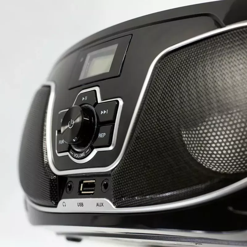 Kaasaskantav boombox MANTA BBX007 Bluetooth 5.0, FM-raadio (87,5–108 MHz), LCD, teleskoopantenniga