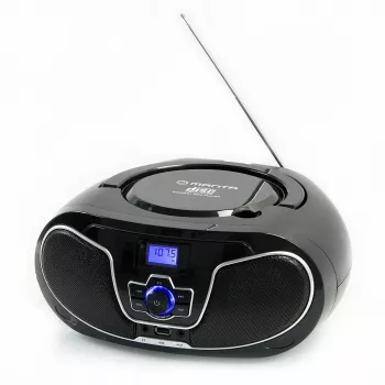 Kaasaskantav boombox MANTA BBX007 Bluetooth 5.0, FM-raadio (87,5–108 MHz), LCD, teleskoopantenniga