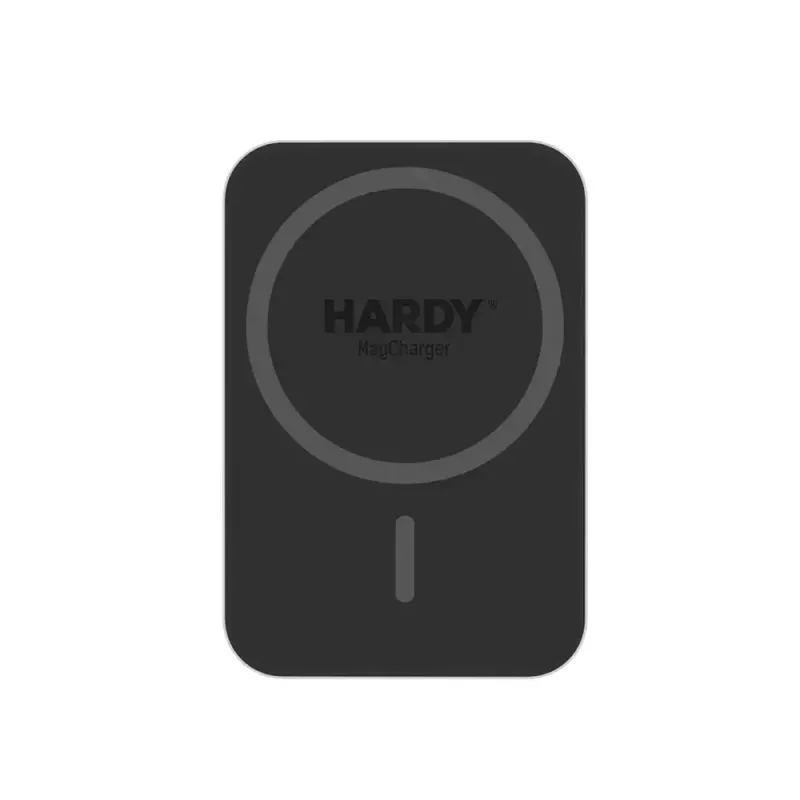 3MK HARDY MagCharger auto juhtmevaba laadija — Auto USB-C 5/9V, kiir juhtmevaba laadimine, must