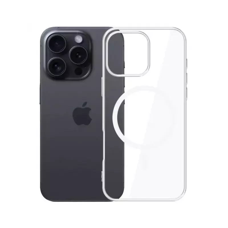 Cover 3MK Clear MagCase pro Apple iPhone 16 Pro läbipaistev