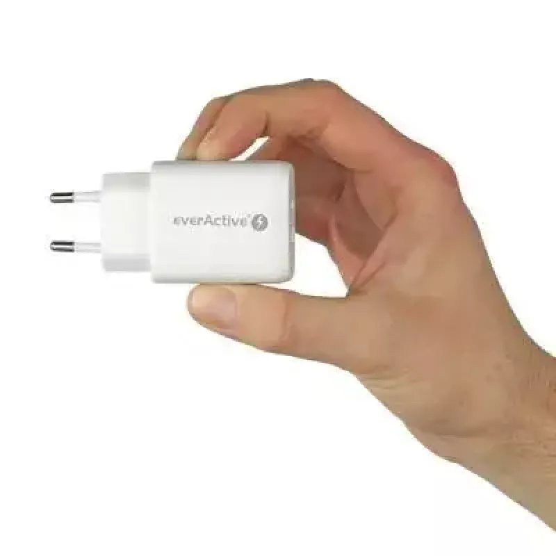 USB-C laadija everActive SC-370Q 25W QC3.0 USB kiirlaadimine