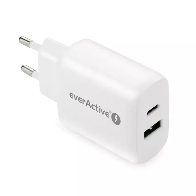 USB-C laadija everActive SC-370Q 25W QC3.0 USB kiirlaadimine