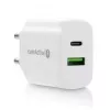 USB-C laadija everActive SC-370Q 25W QC3.0 USB kiirlaadimine