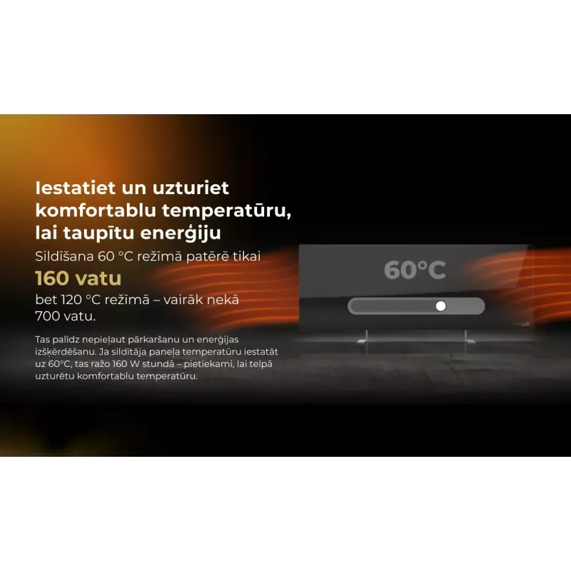 Infrapuna elektrikeris AENO Premium Eco Smart Heater AGH0005S, hall