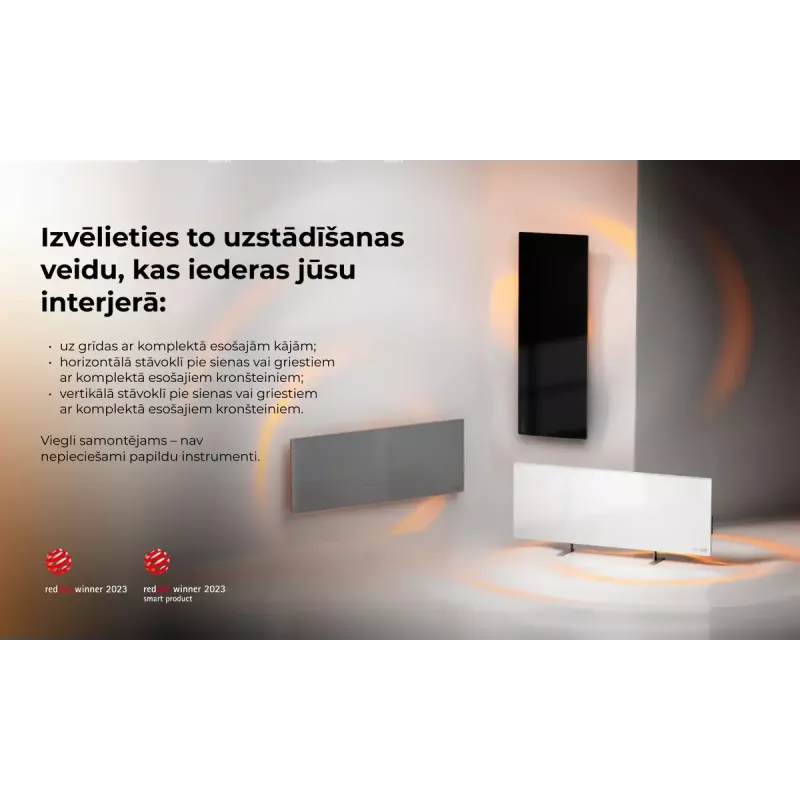 Infrapuna elektrikeris AENO Premium Eco Smart Heater AGH0005S, hall