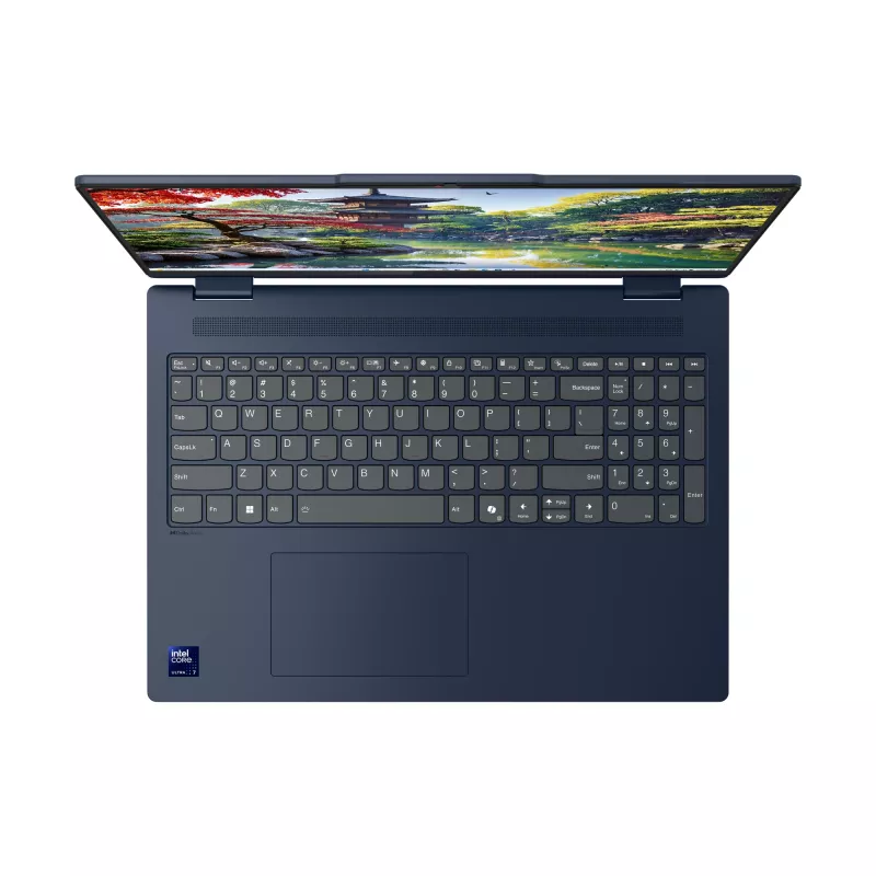 Lenovo IdeaPad 5 2-in-1 16IAL10 Intel Core Ultra 7 255U hübriid (2-in-1) 40,6 cm (16 tolli) WUXGA puutetundlik ekraan 32 GB LPDDR5x-SDRAM 1 TB SSD Wi-Fi 6 (802.11ax) Windows 11 Home inglise keel sinine
