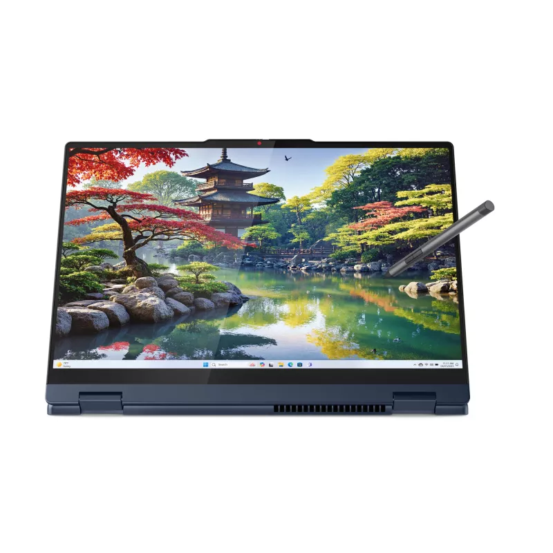 Lenovo IdeaPad 5 2-in-1 16IAL10 Intel Core Ultra 7 255U hübriid (2-in-1) 40,6 cm (16 tolli) WUXGA puutetundlik ekraan 32 GB LPDDR5x-SDRAM 1 TB SSD Wi-Fi 6 (802.11ax) Windows 11 Home inglise keel sinine