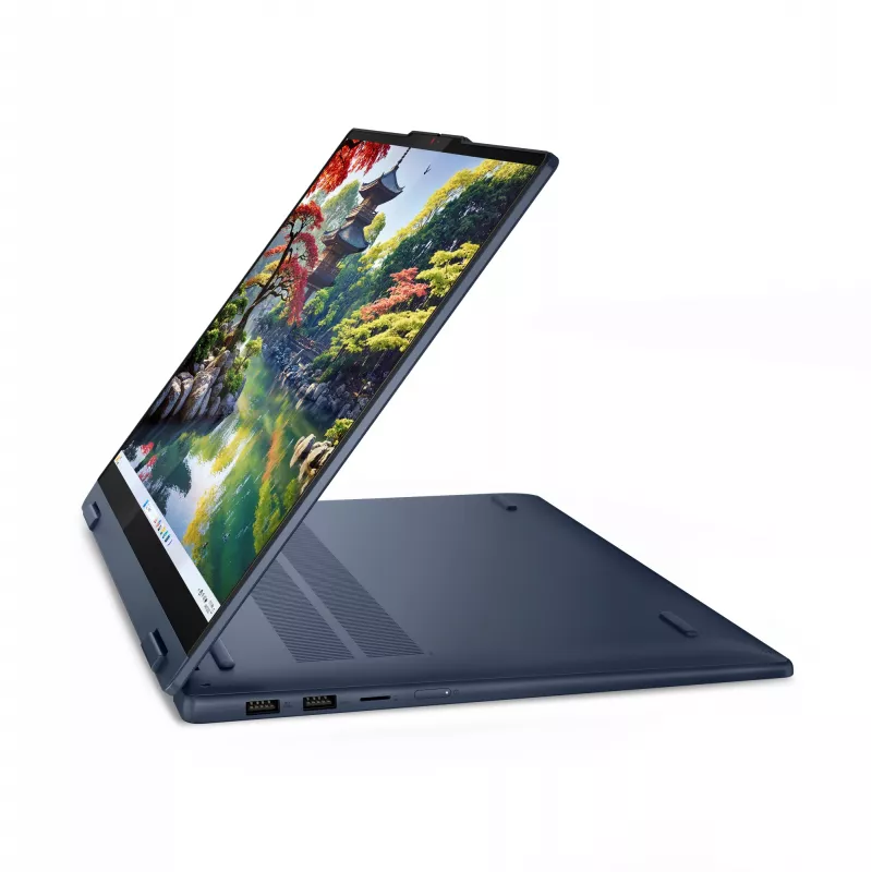 Lenovo IdeaPad 5 2-in-1 16IAL10 Intel Core Ultra 7 255U hübriid (2-in-1) 40,6 cm (16 tolli) WUXGA puutetundlik ekraan 32 GB LPDDR5x-SDRAM 1 TB SSD Wi-Fi 6 (802.11ax) Windows 11 Home inglise keel sinine