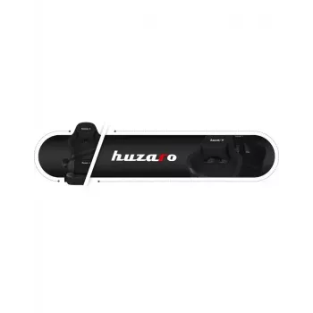 Mängutool Huzaro FORCE 4.4 CARBON — polsterdatud riidest istmekauss, kõrgus 115–125 cm, max koormus 130 kg, terasest alus, reguleeritavad käetoed