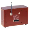 Kaasaskantav raadio Adler AD 1187 — FM, 10 W RMS, LCD-ekraan, pruun, 300×140×210 mm