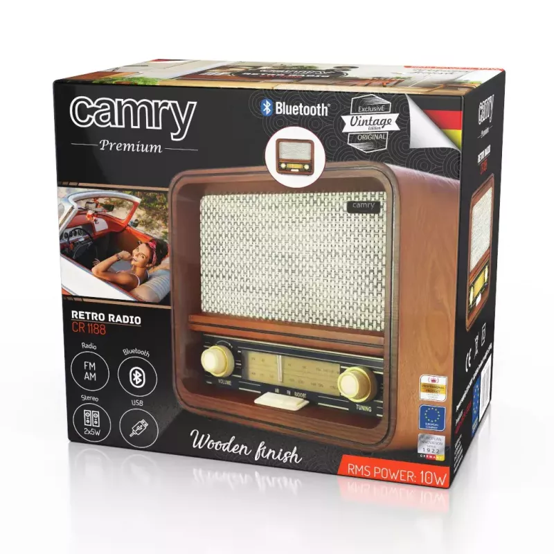 Isiklik raadio Camry Premium CR 1188