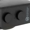 Adler AD 7725B ventilaator-soojapuhur, 2000 W, 2 võimsustaset, reguleeritav termostaat, must