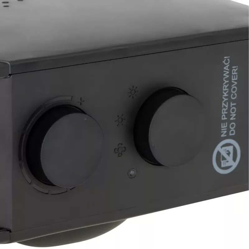 Adler AD 7725B ventilaator-soojapuhur, 2000 W, 2 võimsustaset, reguleeritav termostaat, must