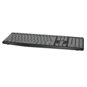 Juhtmega USB-klaviatuur IBOX Eris IKC2010G — täissuuruses 105 klahvi, USB, hall/must, veekindel, 1,8 m kaabel