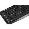 Juhtmega USB-klaviatuur IBOX Eris IKC2010B — täissuuruses 105-klahviline, USB, veekindel, must