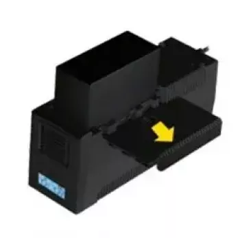 UPS ORVALDI ID1K5CH 1,5 kVA (900 W) Line-Interactive, 24 V aku, LCD, USB, kompaktne must