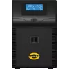 UPS ORVALDI ID1K5CH 1,5 kVA (900 W) Line-Interactive, 24 V aku, LCD, USB, kompaktne must
