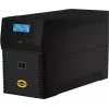 UPS ORVALDI ID1K5CH 1,5 kVA (900 W) Line-Interactive, 24 V aku, LCD, USB, kompaktne must