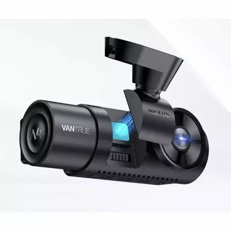 Dashcam VANTRUE N4 PRO 3-kanaliga autokaamera, pea 3840×2160, 165° eesmine, 160° siseruum, GPS, Wi‑Fi, IPS-ekraan, MicroSD kuni 512 GB