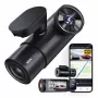 Dashcam VANTRUE N4 PRO 3-kanaliga autokaamera, pea 3840×2160, 165° eesmine, 160° siseruum, GPS, Wi‑Fi, IPS-ekraan, MicroSD kuni 512 GB