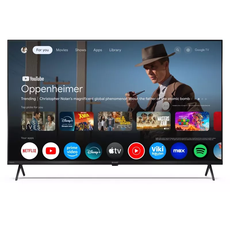 Sharp 55HL4265E teler 139,7 cm (55 tolli) 4K Ultra HD nutiteler Wi-Fi must