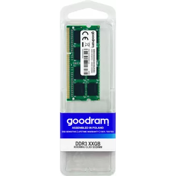 GOODRAM 4GB [1x4GB 1600MHz DDR3 CL11 512x8 SODIMM]