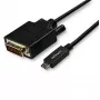 StarTech.com 3m USB-C - DVI kaabel - 1080p (ühe lüliga) USB USB-C (DP Alt Mode HBR2) DVI-D digitaalse video adapterkaabel - töötab Thunderbolt 3-ga - sülearvuti DVI monitori/ekraani jaoks