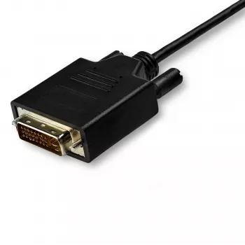 StarTech.com 3m USB-C - DVI kaabel - 1080p (ühe lüliga) USB USB-C (DP Alt Mode HBR2) DVI-D digitaalse video adapterkaabel - töötab Thunderbolt 3-ga - sülearvuti DVI monitori/ekraani jaoks