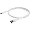 StarTech.com 3 jala (1m) vastupidav valge USB-A kuni Lightning kaabel - tugev, töökindel aramiidkiuga USB tüüp A kuni Lightning laadija/sünkroonimise toitekaabel - Apple MFi sertifitseeritud iPad/iPhone 12