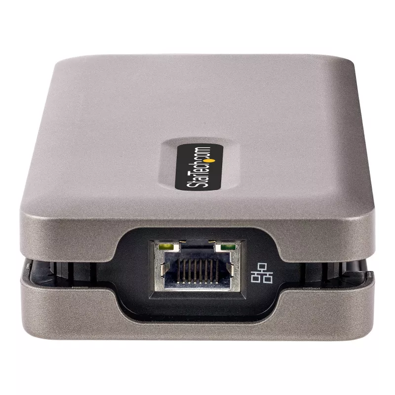 StarTech.com USB-C mitme pordiga adapter, 4K 60Hz HDMI 2.0b, HDR, USB 3.2 Gen 2 10Gbps jaotur (2xUSB-C, 1xUSB-A), 100W PD läbipääs, mini reisidokk, 12 inch/30cm kaabel, sülearvuti dokkimisjaam