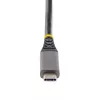 StarTech.com USB-C mitme pordiga adapter, 4K 60Hz HDMI 2.0b, HDR, USB 3.2 Gen 2 10Gbps jaotur (2xUSB-C, 1xUSB-A), 100W PD läbipääs, mini reisidokk, 12 inch/30cm kaabel, sülearvuti dokkimisjaam