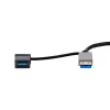 StarTech.com USB–kahe HDMI-adapter, USB A/C kahele HDMI-ekraanile (1x 4K30Hz, 1x 1080p), integreeritud USB-A–C-dongel, 4 tolli/11 cm kaabel, USB 3.0–HDMI-ekraaniadapter, Windows ja macOS