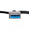 StarTech.com USB–kahe HDMI-adapter, USB A/C kahele HDMI-ekraanile (1x 4K30Hz, 1x 1080p), integreeritud USB-A–C-dongel, 4 tolli/11 cm kaabel, USB 3.0–HDMI-ekraaniadapter, Windows ja macOS