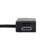 StarTech.com USB–kahe HDMI-adapter, USB A/C kahele HDMI-ekraanile (1x 4K30Hz, 1x 1080p), integreeritud USB-A–C-dongel, 4 tolli/11 cm kaabel, USB 3.0–HDMI-ekraaniadapter, Windows ja macOS