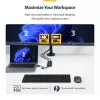 StarTech.com USB–kahe HDMI-adapter, USB A/C kahele HDMI-ekraanile (1x 4K30Hz, 1x 1080p), integreeritud USB-A–C-dongel, 4 tolli/11 cm kaabel, USB 3.0–HDMI-ekraaniadapter, Windows ja macOS