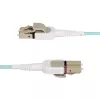 StarTech.com 5 m (16,4 jalga) LC kuni LC (UPC) OM4 ümberlülitatav fiiberoptiline kaabel 50/125 µm, 100G, tööriistavaba polaarsuse vahetus, madal sisestuskadu – LSZH fiiberoptiline džemperjuhe