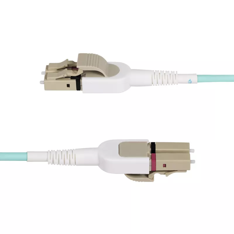 StarTech.com 5 m (16,4 jalga) LC kuni LC (UPC) OM4 ümberlülitatav fiiberoptiline kaabel 50/125 µm, 100G, tööriistavaba polaarsuse vahetus, madal sisestuskadu – LSZH fiiberoptiline džemperjuhe
