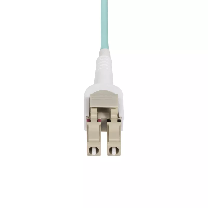 StarTech.com 5 m (16,4 jalga) LC kuni LC (UPC) OM4 ümberlülitatav fiiberoptiline kaabel 50/125 µm, 100G, tööriistavaba polaarsuse vahetus, madal sisestuskadu – LSZH fiiberoptiline džemperjuhe
