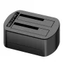 CoreParts MS-CLONER-SATA2.5-3.5 salvestusseadme dokkimisjaam Must