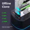 CoreParts MS-CLONER-SATA2.5-3.5 salvestusseadme dokkimisjaam Must