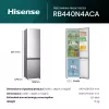 Hisense RB440N4ACA eraldiseisev 336 L roostevaba teras