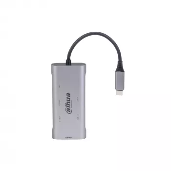 Dahua Technology 7-in-1 USB 3.1 USB-C USB 3.0 + HDMI + SD/TF + PD dokkimisjaam
