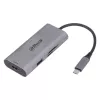 Dahua Technology 7-in-1 USB 3.1 USB-C USB 3.0 + HDMI + SD/TF + PD dokkimisjaam